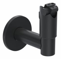 Ergonomic Solutions SpacePole Payment SPV3501-02 accessoire de système de paiement en point de vente Monture POS Noir Métal (Arm 120mm with Flange Cover - and DuraTilt - BLACK - Warranty: 60M)