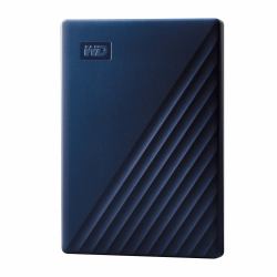 Western Digital My Passport for Mac external hard drive 2 TB USB Type-A / USB Type-C 3.2 Gen 1 [3.1 Gen 1] Blue (WD My Passport for Mac WDBA2D0020BBL - Hard drive - encrypted - 2 TB - external [por...