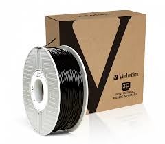 Verbatim 55327 3D printing material Polylactic acid [PLA] Black 1 kg (Verbatim 2.85mm PLA Filament 1KG BLACK)