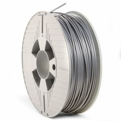 Verbatim 55329 3D printing material Polylactic acid [PLA] Silver 1 kg (Verbatim 2.85mm PLA Filament 1KG SILVER/GREY)