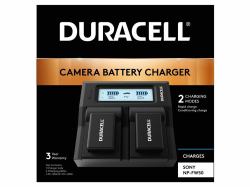 Duracell DRS6120 battery charger (Duracell LED Dual DSLR Battery Charger)