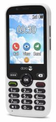Doro 7010 7,11 cm [2.8"] 112 g Blanc Téléphone numérique (DORO 7010 WHITE)