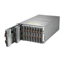 Supermicro SBE-610J network equipment chassis ([EOL][NR]6U Enclosure for 10 Blades w/4 x 2200W & 4 BBP)
