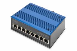 Digitus Commutateur réseau Fast Ethernet 8 ports, industriel, non administrable, 1 RJ45 liaison ...