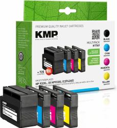 KMP Multipack H174 cartouche d'encre Noir, Cyan, Magenta, Jaune 
