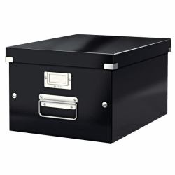 Leitz Click & Store WOW Medium Storage Box (Leitz 60440095 Click and Store WOW Medium Storage Box Black)