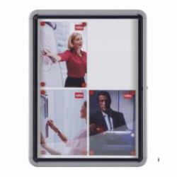Nobo Vitrine d`extérieur fond magnétique 6xA4 (Opslagsskab glas udendÃ¸rs 6xA4 hvid)