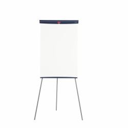 Nobo Chevalet de conférence magnétique en acier laqué Basic (Nobo 1905243 Basic Steel Flipchart Easel)