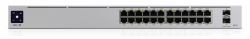 Ubiquiti UniFi Pro 24-Port PoE Managed L2/L3 Gigabit Ethernet [10/100/1000] Power over Ethernet [PoE] 1U Silver (Ubiquiti Networks UniFi Pro 24-Port PoE Managed L)
