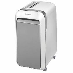 Fellowes LX Series Paper Shredder LX221 20 Sheet Micro Cut Shredder with 30 Litre Pull Out Bin Superior Security P5 White (Powershred LX221 White Shredder [Micro Cut] 230v EU/UK)