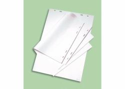 Nobo 5 Blocs Papier B1 70 g [40 feuilles] (Nobo 34631170 40 Page 580x480mm Plain Flipchart Pad - Pack of 5)
