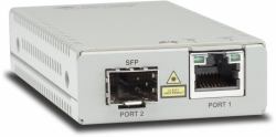 Allied Telesis AT-MMC2000/SP-960 convertisseur de support réseau 1000 Mbit/s 850 nm Multimode Argent (Allied Telesis AT MMC2000/SP - Fibre media converter - 1GbE - 10Base-T, 1000Base-X, 100Base-TX...