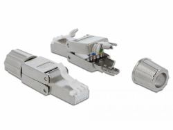 DeLOCK 86477 connecteur de fils RJ-45 Gris (Delock netvÃ¦rk-konnektor)