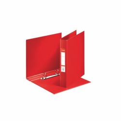 Esselte 47683 classeur à anneaux A5 Rouge (Esselte Vivida ringbind PP A5 2RR 25mm)