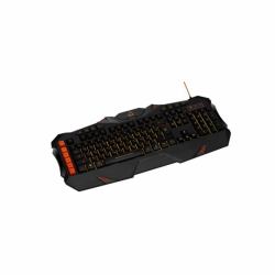 Canyon CND-SGS01 clavier Souris incluse Gaming USB QWERTY Anglais américain Noir, Orange 