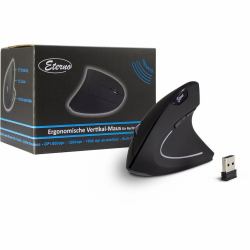 Inter-Tech KM-206R souris Bureau Ambidextre RF sans fil Optique 1600 DPI 