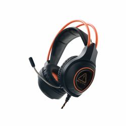 Canyon CND-SGHS7 casque Avec fil Arceau Gaming Noir, Orange 