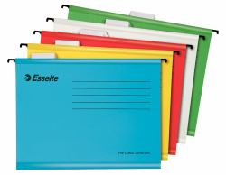 Esselte Dossier suspendu renforcé Classic (Susp.File Classic A4 10pcs assorted)