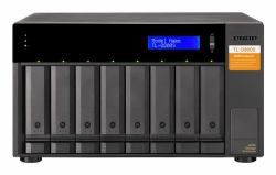 QNAP TL-D800S storage drive enclosure HDD/SSD enclosure Black, Grey 2.5/3.5" (QNAP TL-D800S - harddisk-array)