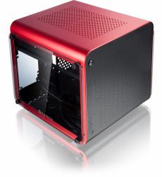 RAIJINTEK METIS EVO TGS Mini Tower Rouge (Raijintek Metis Evo Mini-ITX Case - Red Window)