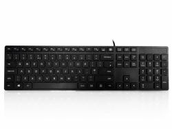 accuratus KYBAC301-UBLK clavier USB QWERTY Anglais Noir 