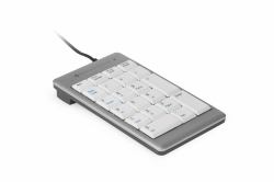 BakkerElkhuizen UltraBoard 955 Numeric clavier numérique PC USB Gris clair, Blanc (Ultraboard 955 Numeric - Numeric Keypad Pc Usb Silver, - White - Warranty: 12M)