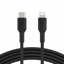Belkin CAA003BT1MBK lightning cable 1 m Black (LIGHTNING/USB-C CABLE - PVC MFI 1M BLACK)