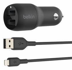 Belkin Boost Charge Universel Noir Allume-cigare Auto 