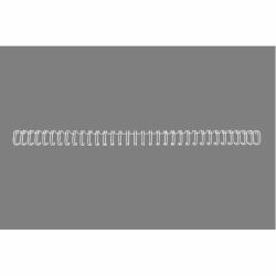 GBC Peignes métalliques WireBind blanc 11 mm [100] (GBC RG810770 11mm White Wire Binders)