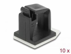 DeLOCK 60247 range-câbles Support de câbles Sol Noir 10 pièce[s] (Delock kabelholder)
