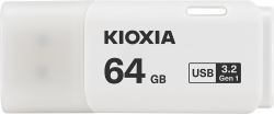 Kioxia TransMemory U301 USB flash drive 64 GB USB Type-A 3.2 Gen 1 [3.1 Gen 1] White (Kioxia TransMemory U301 64GB USB 3.0)