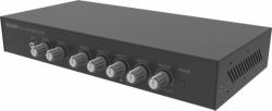 Vision AV-1900 audio amplifier Home Black (Vision AV-1900 - Mixer amplifier - powered - 4-channel - 100 Watt - rack-mountable)