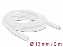 DeLOCK 20698 cable sleeve White (Delock Braided Sleeving self-closing -)