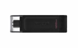 Kingston Technology DataTraveler 128GB USB-C 3.2 Gen 1 70 (128GB 70 USB 3.2 TYPEC PEN CAP)