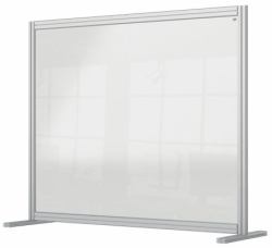 Nobo 1915491 tableau magnétique & accessoires Gris, Transparent (Nobo 1915491 Premium Plus Desk Divider 1200x1000mm Acrylic)