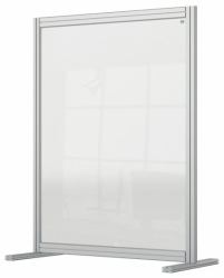 Nobo 1915492 tableau magnétique & accessoires Gris, Transparent (Nobo 1915492 Premium Plus Desk Divider 800x1000mm Acrylic)