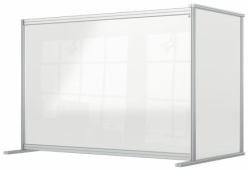Nobo 1915495 tableau magnétique & accessoires Gris, Transparent (Nobo 1915495 Premium Plus Desk Divider Extender 1400x1000mm Acrylic)