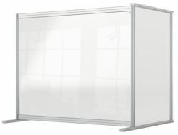 Nobo 1915496 tableau magnétique & accessoires Gris, Transparent (Nobo 1915496 Premium Plus Desk Divider Extender 1200x1000mm Acrylic)
