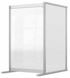 Nobo 1915498 tableau magnétique & accessoires Gris, Transparent (Nobo 1915498 Premium Plus Desk Divider Extender 600x1000mm Acrylic)