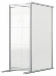 Nobo 1915499 tableau magnétique & accessoires Gris, Transparent (Nobo 1915499 Premium Plus Desk Divider Extender 400x1000mm Acrylic)
