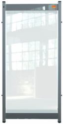 Nobo 1915549 cloison pour espace de travail Séparateur de bureau 400 x 40 mm (Nobo 1915549 Premium Plus Clear PVC Modular System Desk Divider Screen 400x820mm)