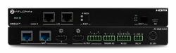 Atlona AT-OME-RX31 matrix switcher AV matrix switcher 104 W (AT-OME-RX31 - 3 x 1 AV Switcher and Receiver with Scaler &ndash; Dual HDBaseT Plus HDMI Inputs Black)
