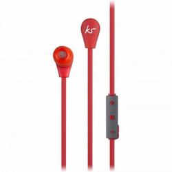 KitSound Bounce Casque Sans fil Ecouteurs Appels/Musique Bluetooth Rouge 
