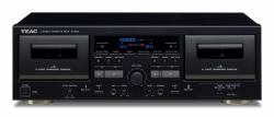 TEAC W-1200 Platine à cassettes 2 platine[s] Noir (Teac W-1200 - dobbelt kassettestation)