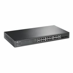 TP-Link JetStream 28-Port Gigabit Smart PoE Switch with 24-Port PoE+ (TP-Link JetStream TL-SG2428P 28-Port Metal Gigabit Smart PoE Switch with 24-Port PoE+ [250W])
