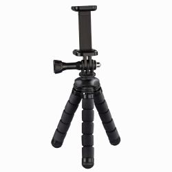 Hama Flex tripod Smartphone/Action camera 3 leg[s] Black, Red (Hama "Flex" stÃ¸ttesystem - skyde greb)