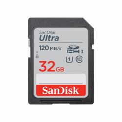 SanDisk Ultra 32 GB SDHC UHS-I Class 10 (SANDISK ULTRA 32GB SDHC MEMORY CARD 120MB/S)