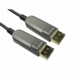 Cables Direct AOCDP-005 DisplayPort cable 5 m Black, Grey (CDL 5m DisplayPort 1.4 AOC Cable)
