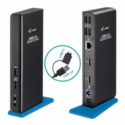 i-tec USB 3.0/USB-C Dual HDMI Docking Station 