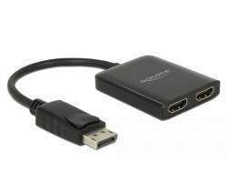 DeLOCK DisplayPort 1.4 Splitter 1 x DisplayPort pour 2 x HDMI MST 